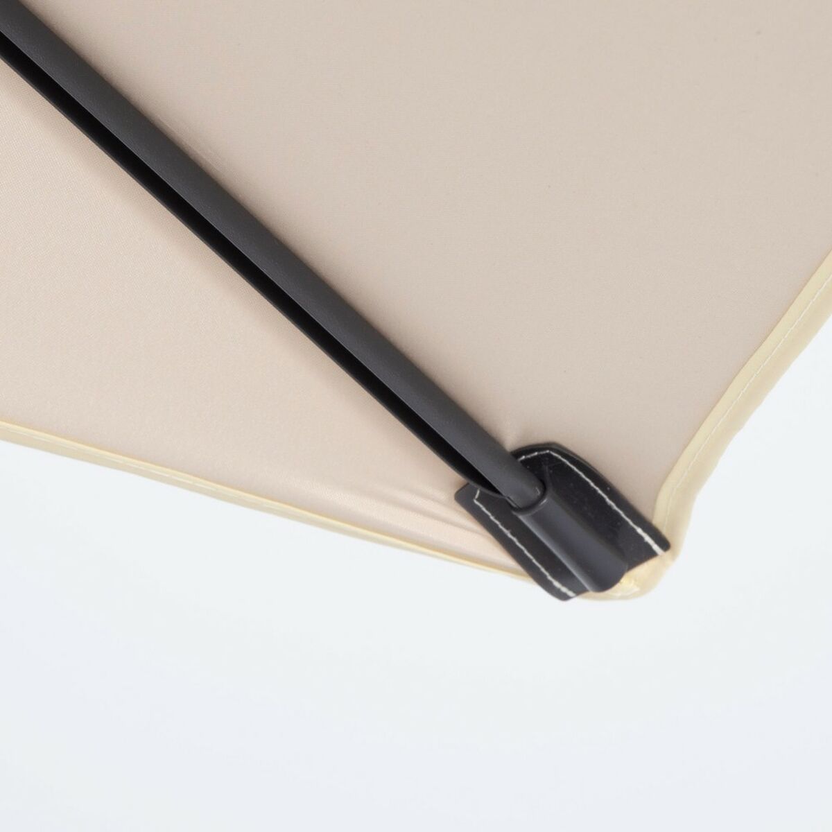 Sombrilla Aktive Crema Acero 200 x 230 x 125 cm