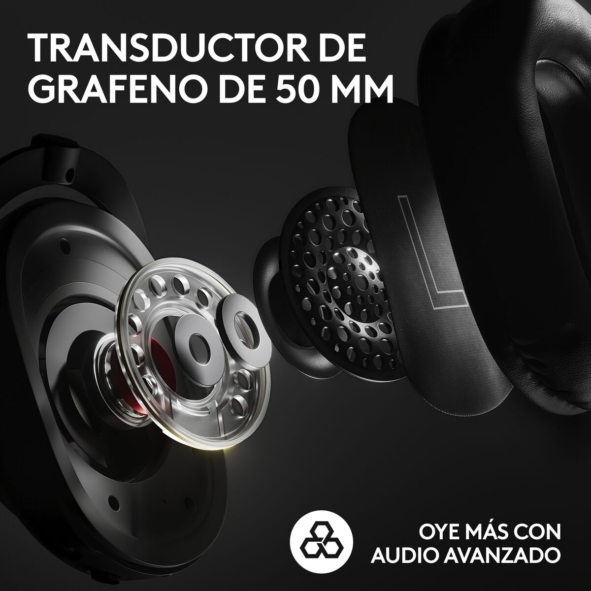 Auriculares Logitech PRO X 2 Negro