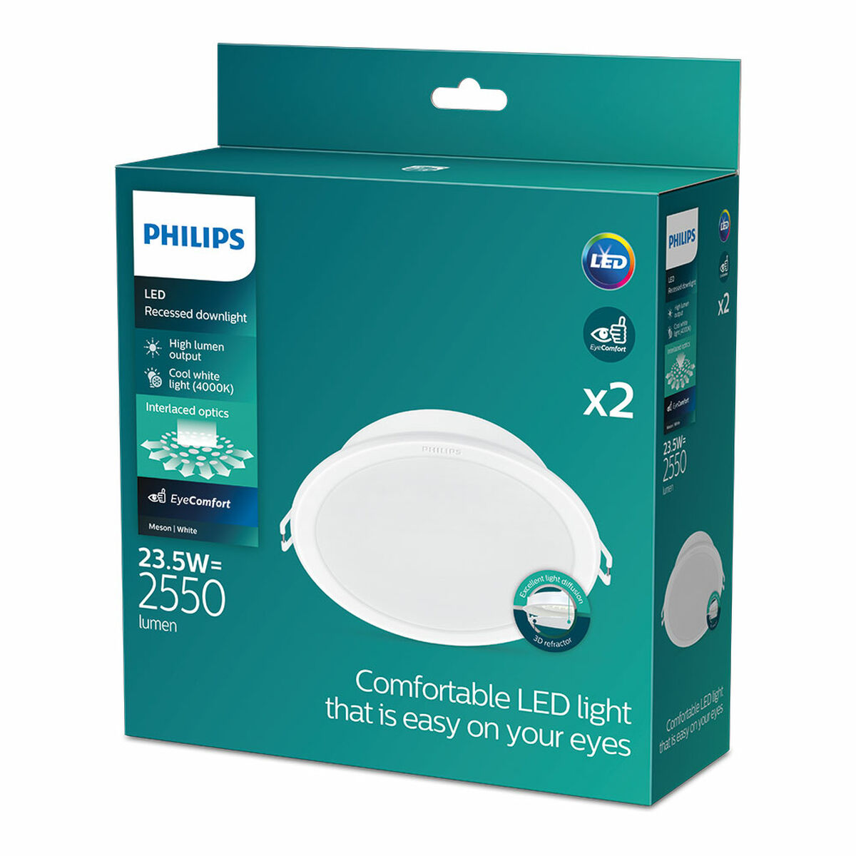 Downlight LED Philips Meson 23,5 W 2550 Lm (4000 K)