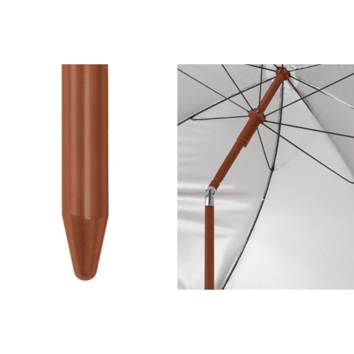 Sombrilla Azul 180 cm UPF 50+