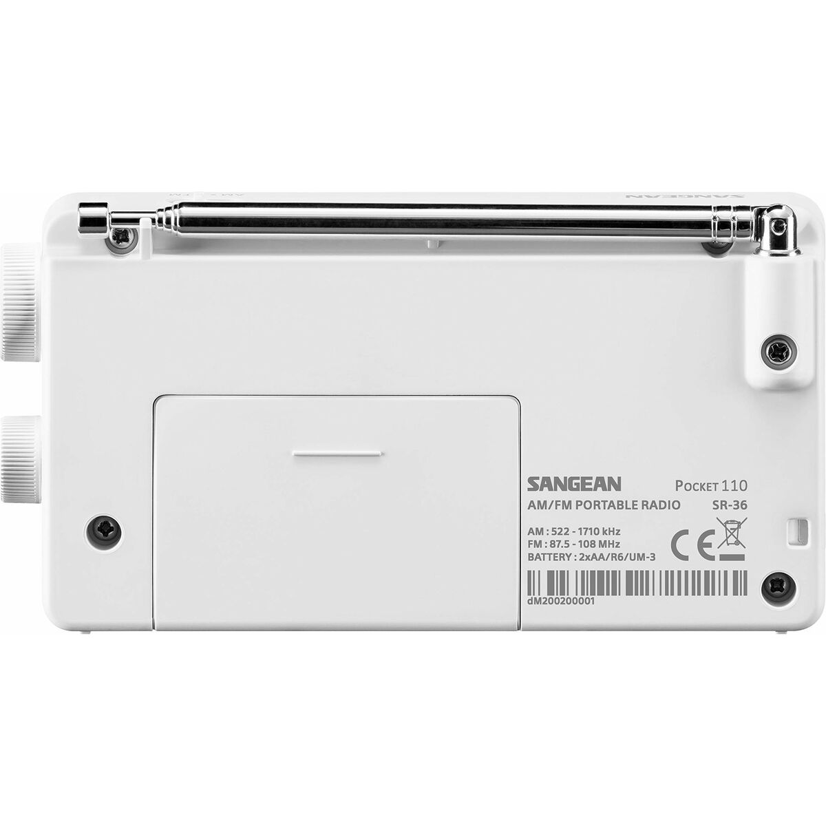 Radio Sangean SR36W BLANCO Blanco