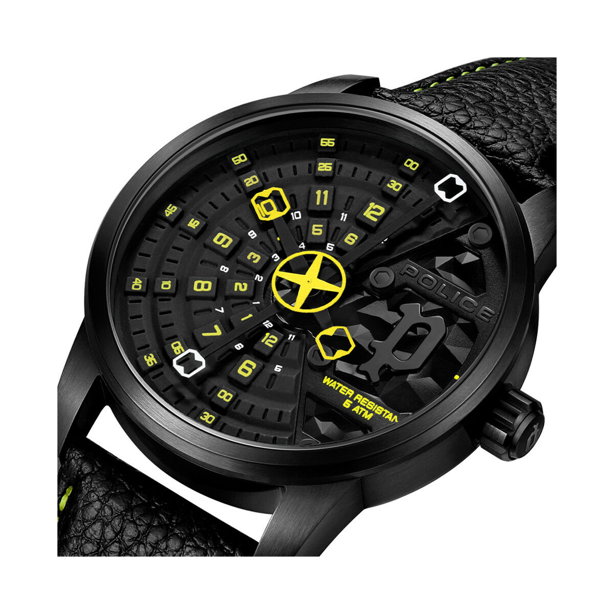 Reloj Hombre Police PEWJA0022101 Negro