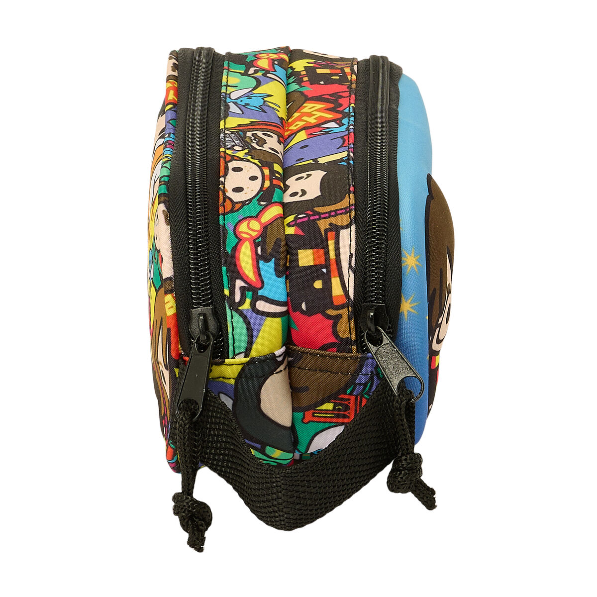 Portatodo Doble Harry Potter Azul Multicolor 21 x 8 x 6 cm 3D