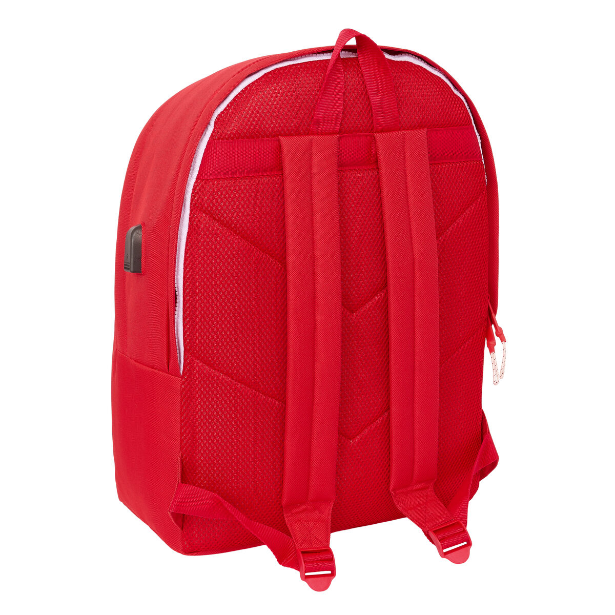Mochila para Portátil y Tablet con Salida USB Sevilla Fútbol Club Rojo 31 x 44 x 18 cm