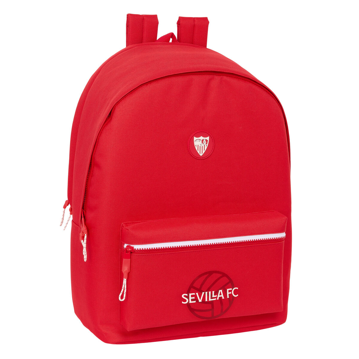 Mochila para Portátil y Tablet con Salida USB Sevilla Fútbol Club Rojo 31 x 44 x 18 cm