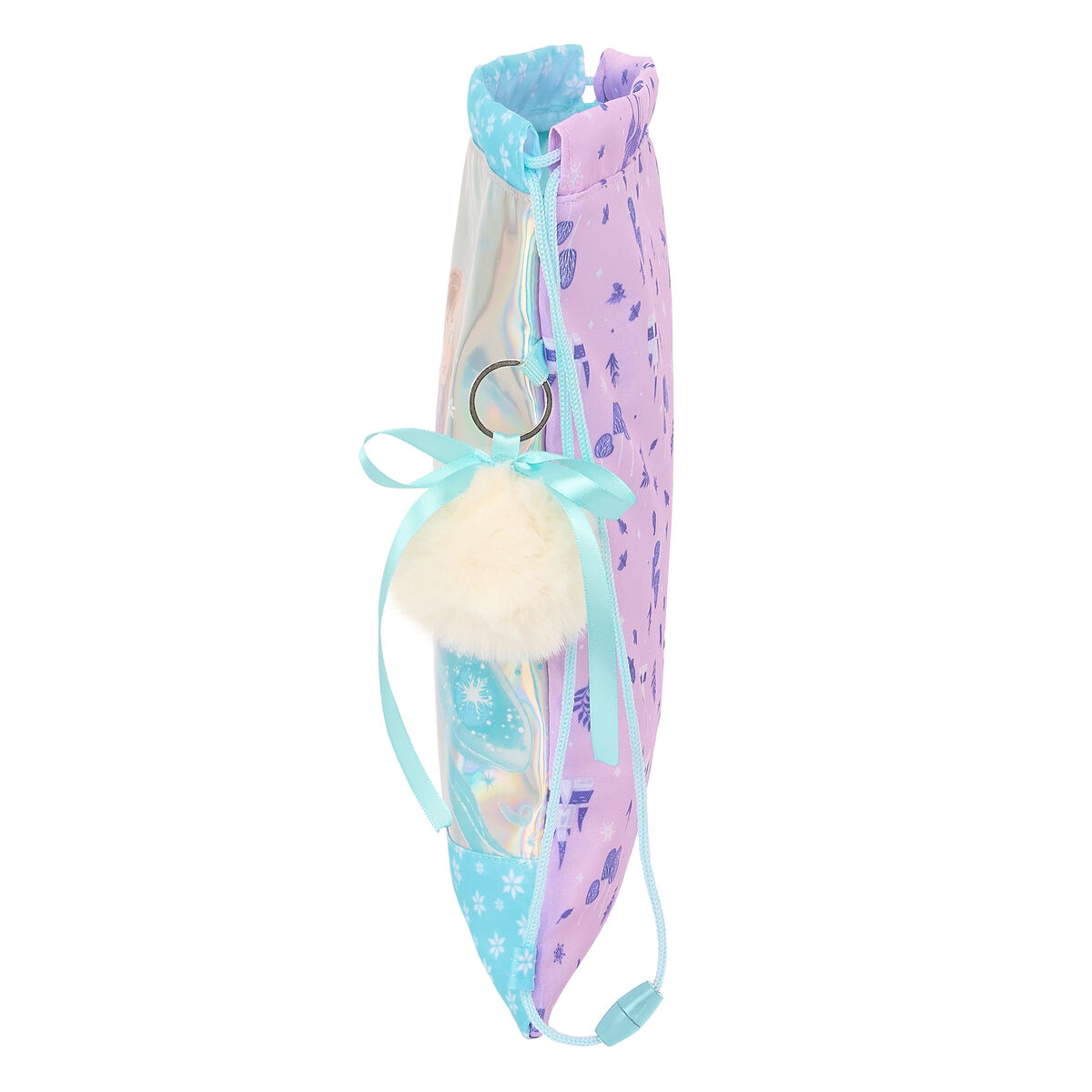 Bolsa Mochila con Cuerdas Frozen Cool days Violeta Azul cielo 26 x 34 x 1 cm