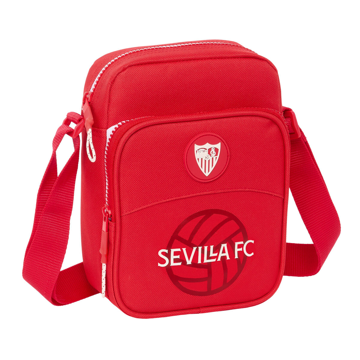 Bolso Bandolera Sevilla Fútbol Club Rojo 16 x 22 x 6 cm