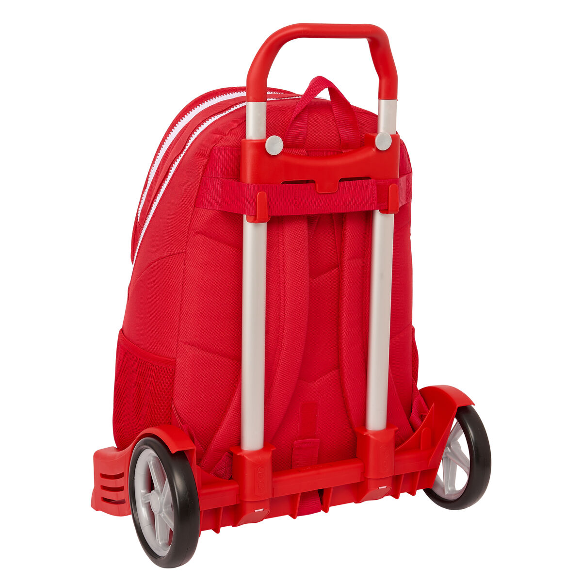 Mochila Escolar con Ruedas Sevilla Fútbol Club Rojo 32 x 44 x 16 cm