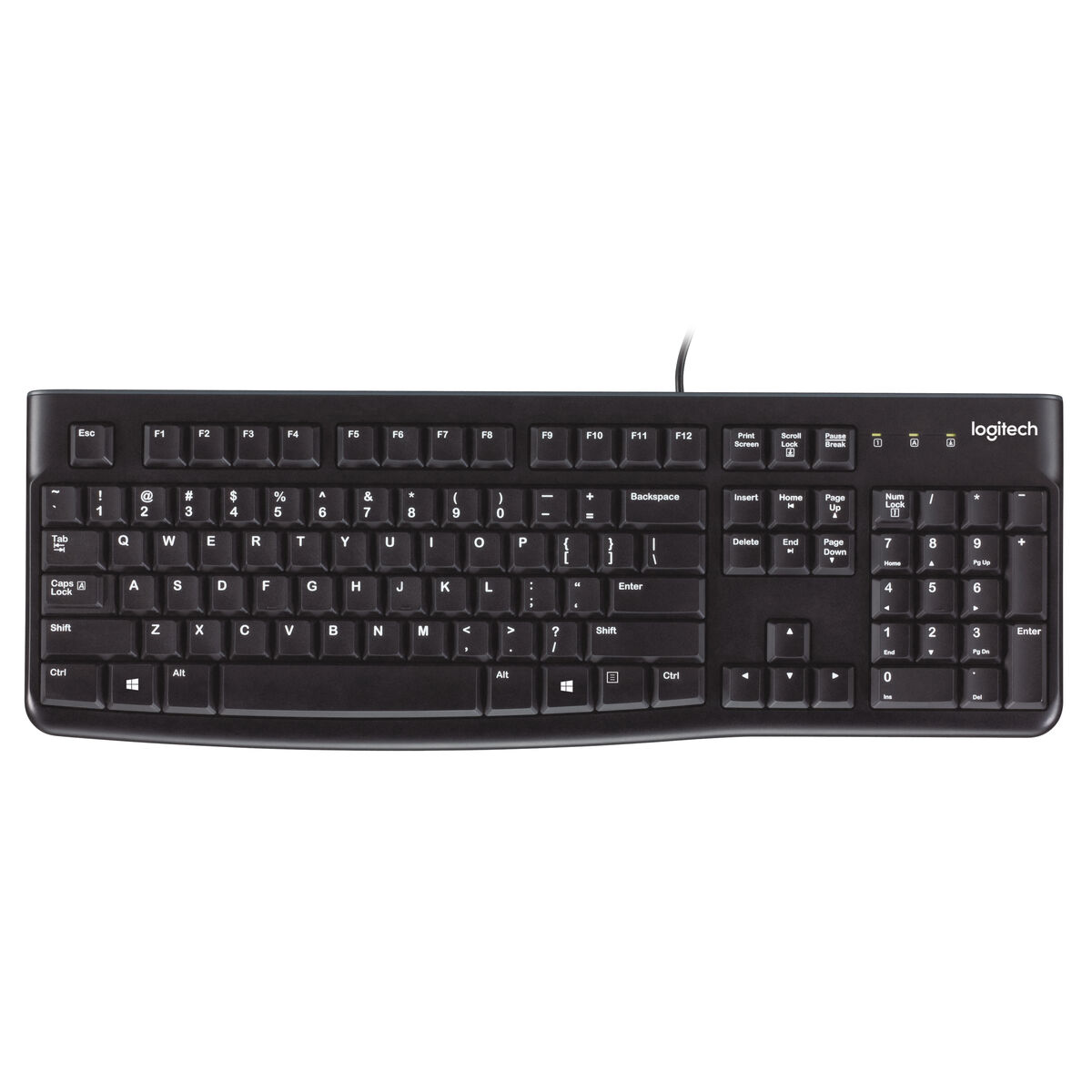 Teclado Logitech K120 Negro Qwerty Español Qwerty US