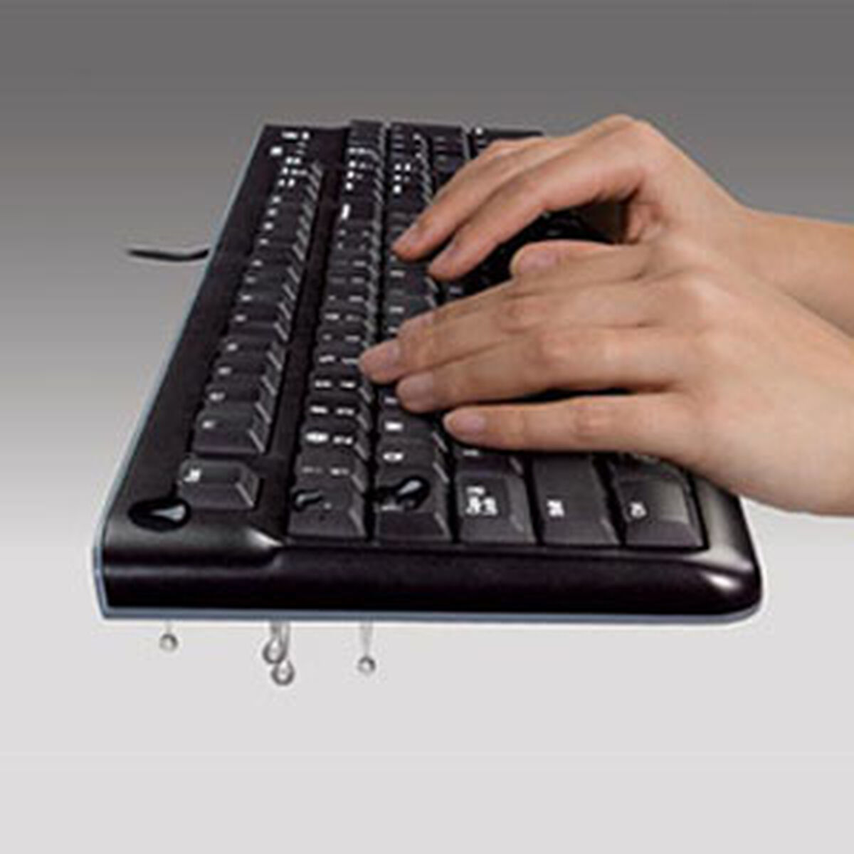 Teclado Logitech K120 Negro Qwerty Español Qwerty US