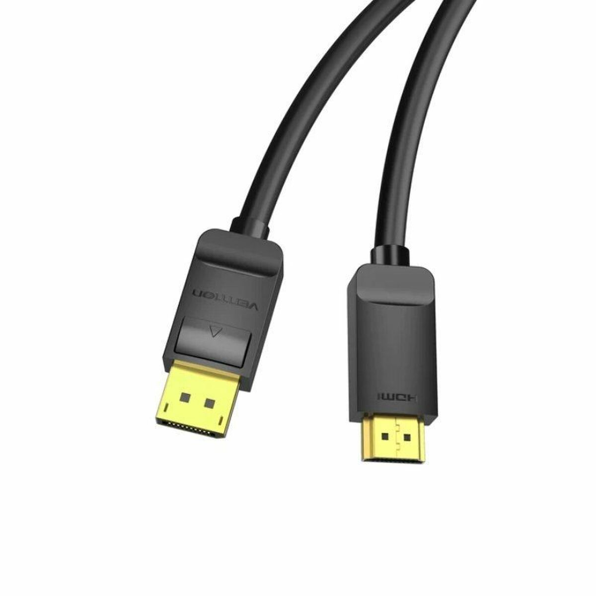 Cable DisplayPort a HDMI Vention HADBH 2 m Negro