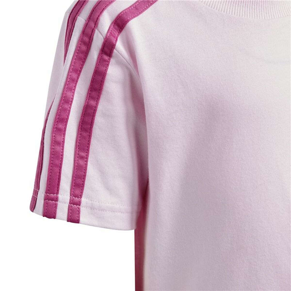 Conjunto Deportivo para Niños Adidas 3 Stripes Rosa