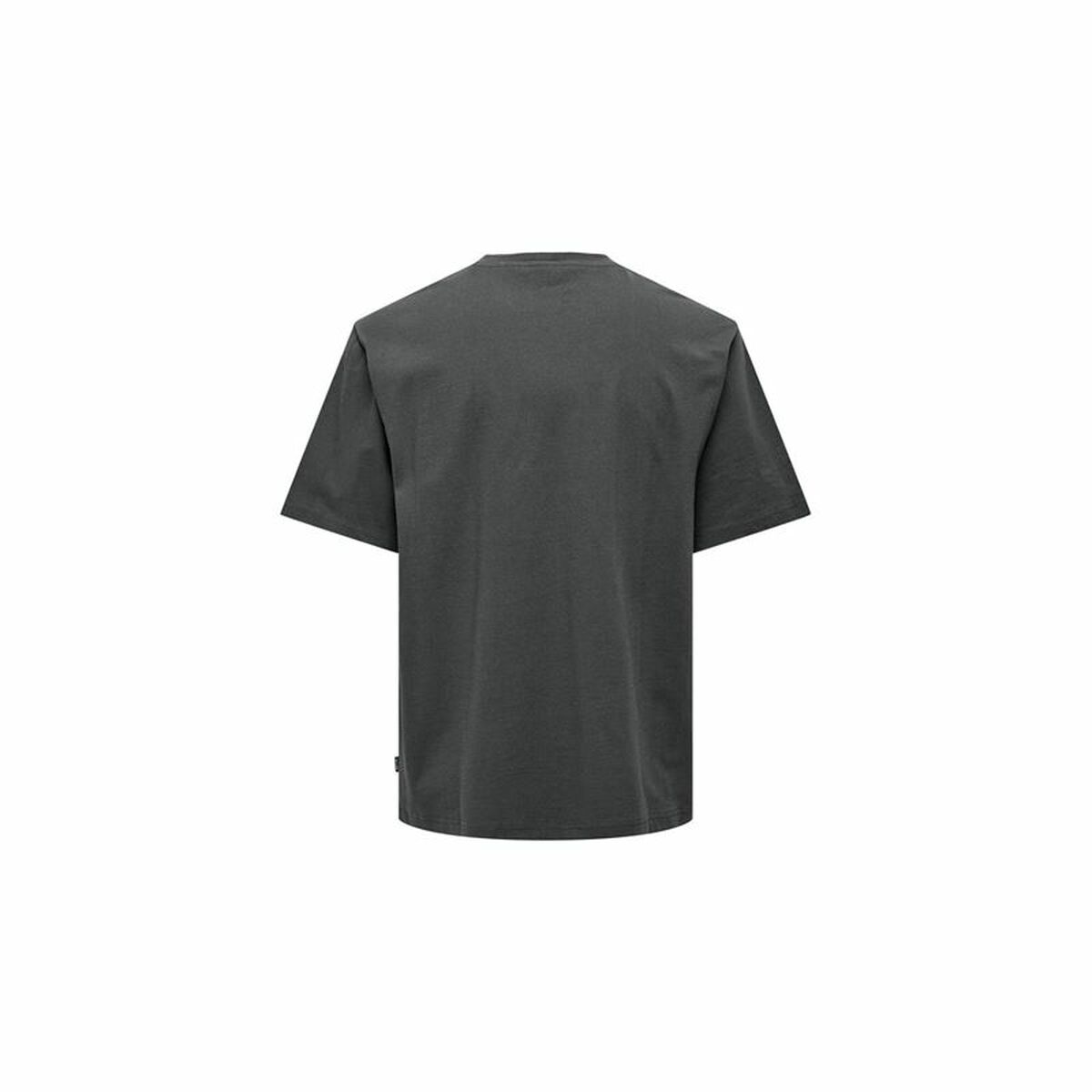 Camiseta de Manga Corta Hombre Only & Sons Onsmickey Rlx Gris oscuro
