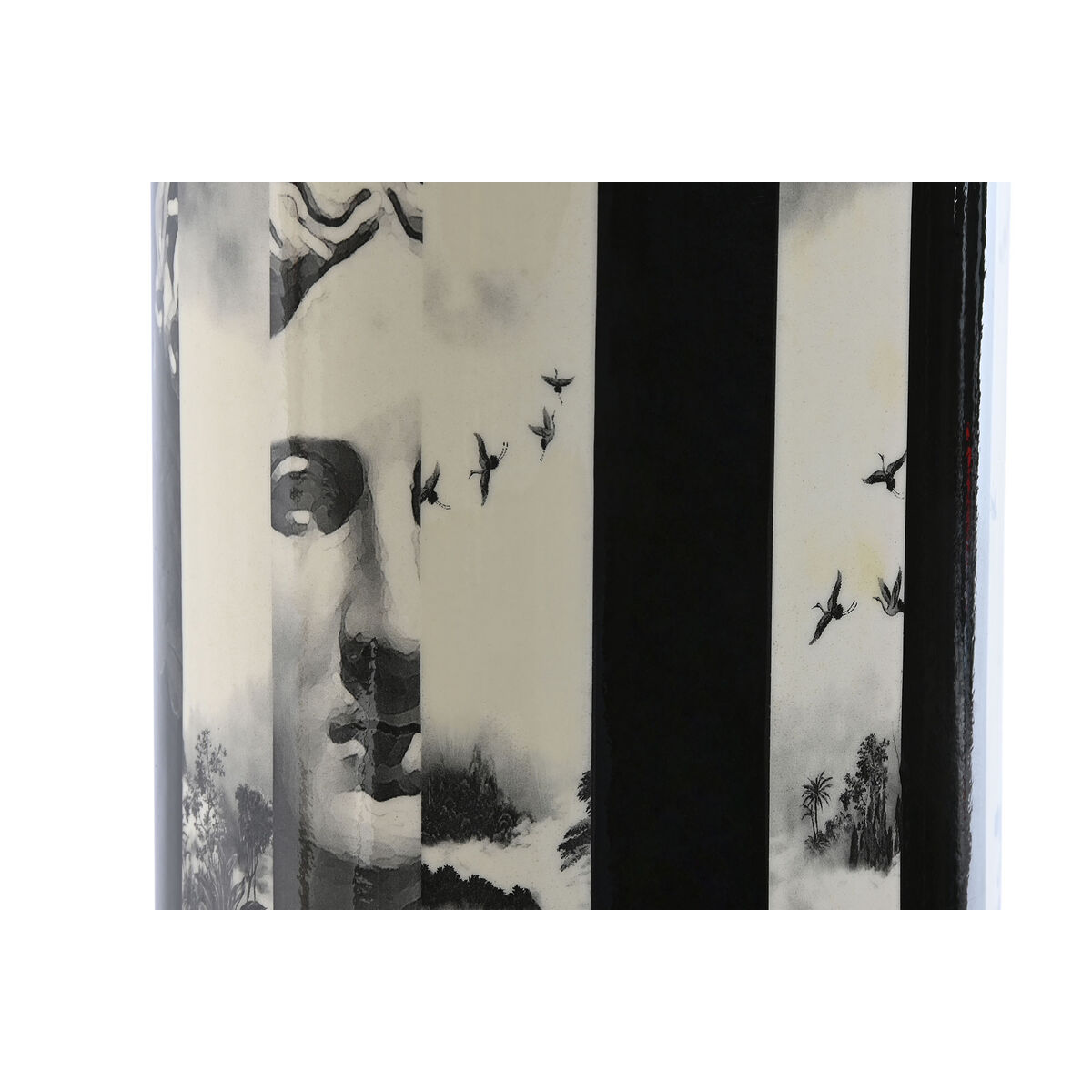 Jarrón Home ESPRIT Multicolor Plástico Casual (Reacondicionado A)