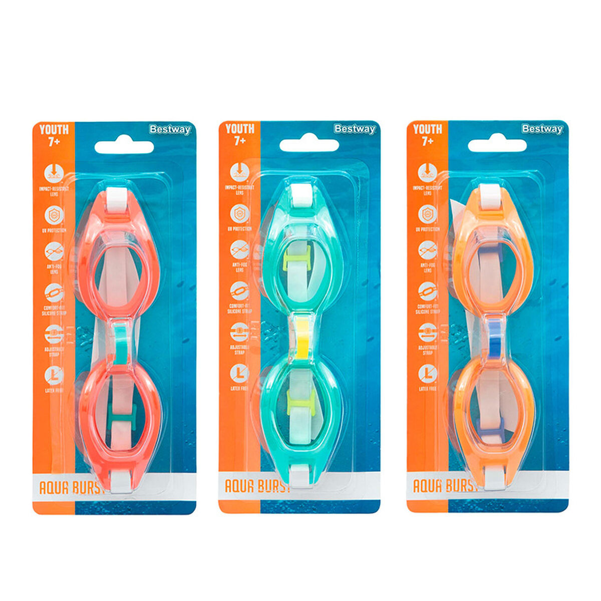 Gafas de Natación para Niños Bestway Rosa