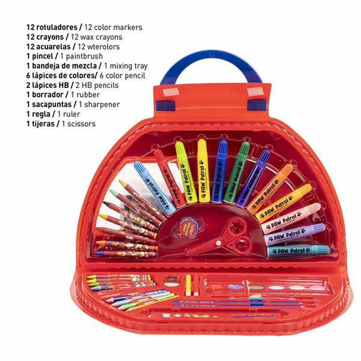 Set de Papelería The Paw Patrol Maletín