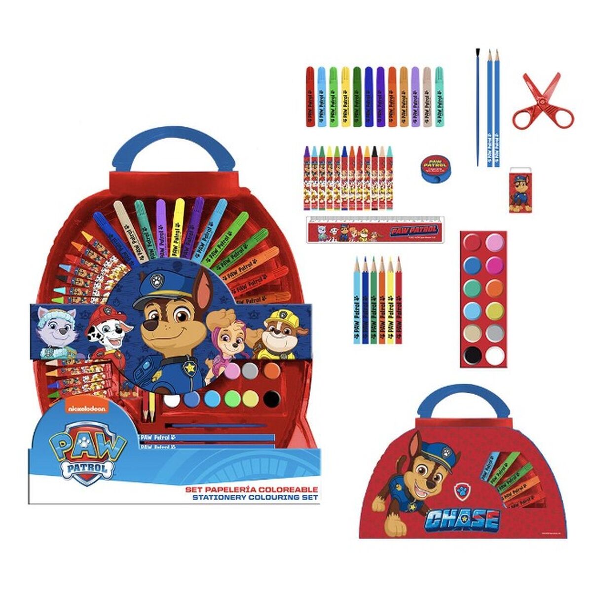 Set de Papelería The Paw Patrol Maletín