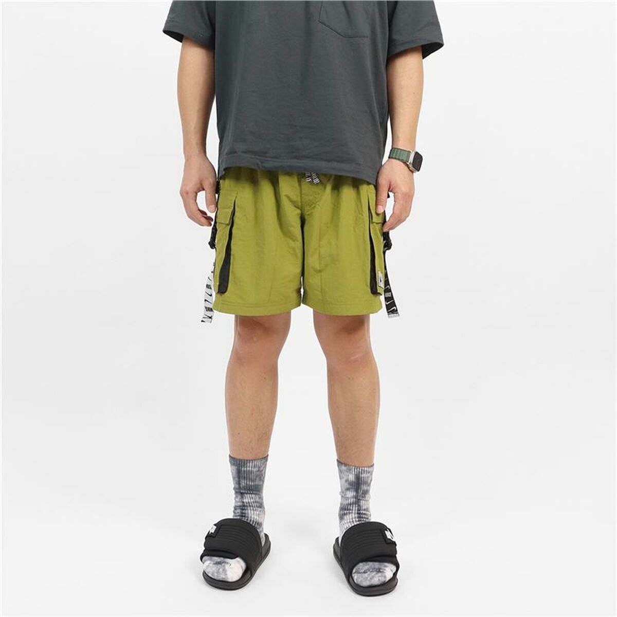 Bañador Hombre Nike 7" Volley Short Verde oscuro