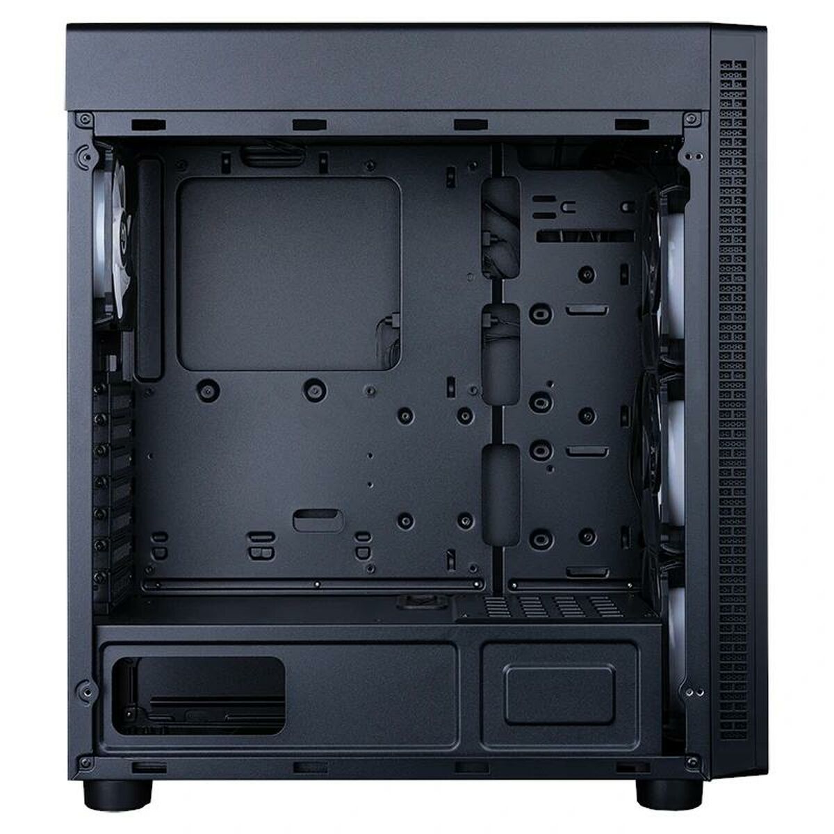 Caja Semitorre ATX Hiditec H1 AIR Negro