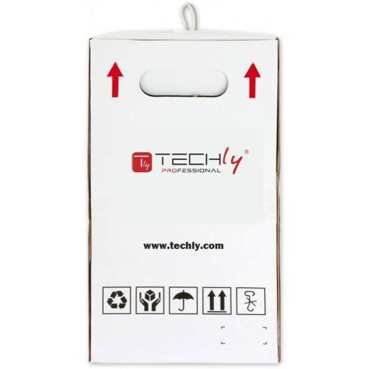 Cable de Red Rígido FTP Categoría 5e Techly ITP8-RIS-0305LO Negro 305 m
