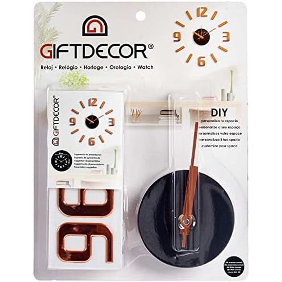 Reloj de Pared Gift Decor Adhesivo