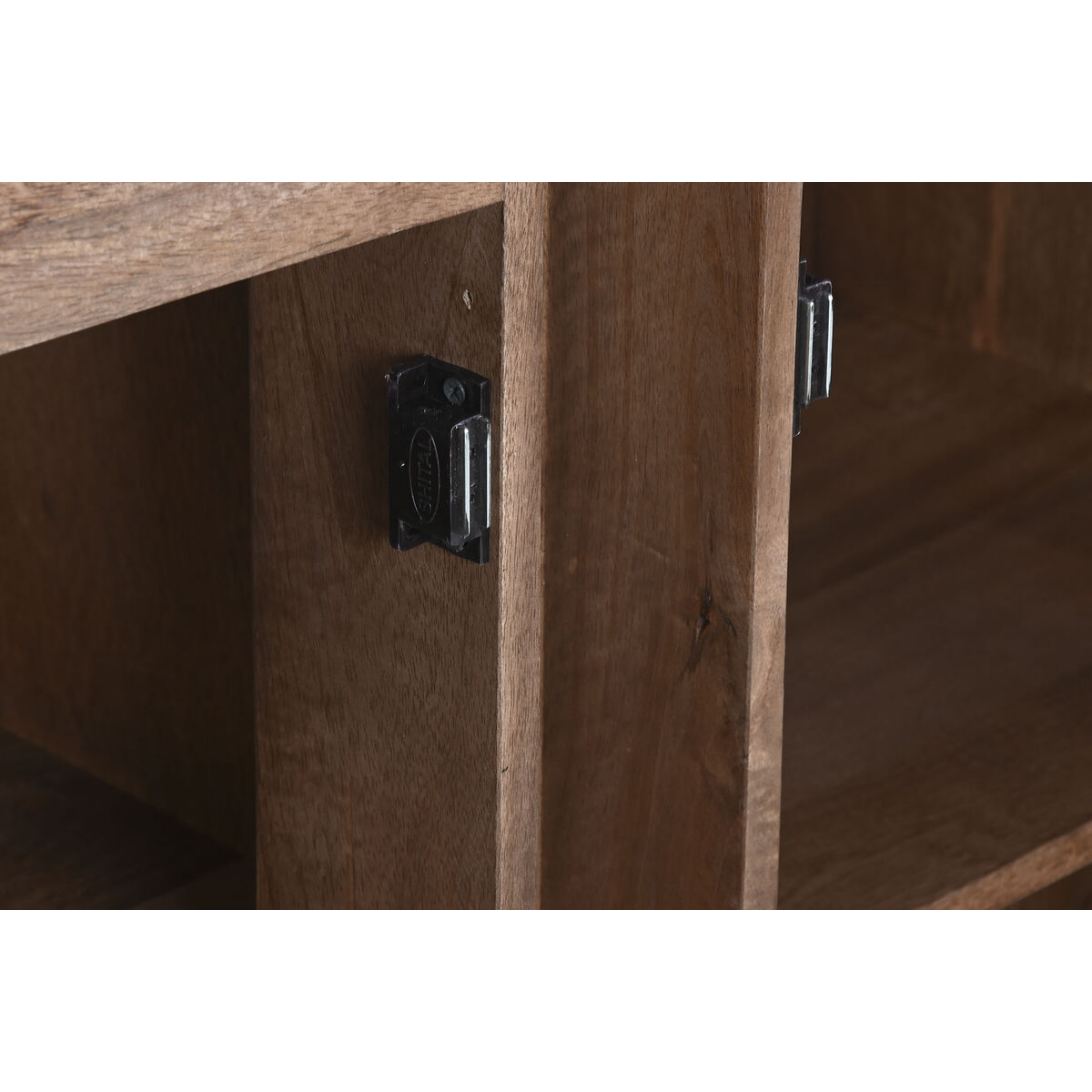 Aparador Home ESPRIT Blanco Marrón Mármol Madera de mango 162,5 x 47 x 76 cm