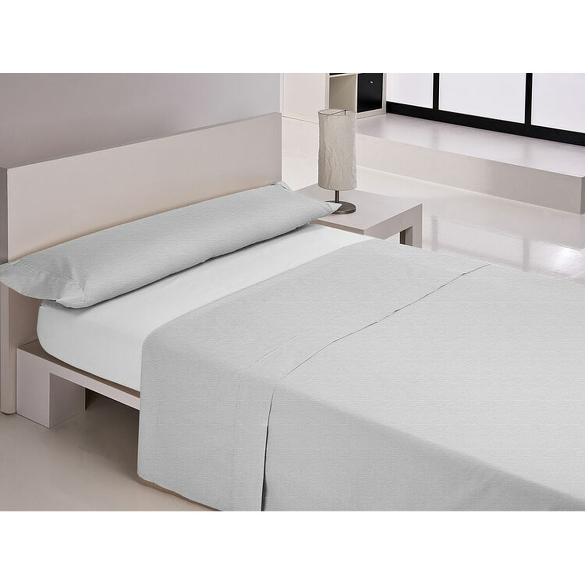 Sábana Bajera Ajustable Happy Home MIX COLORS Blanco Cama de 80 80 x 200 + 30 cm