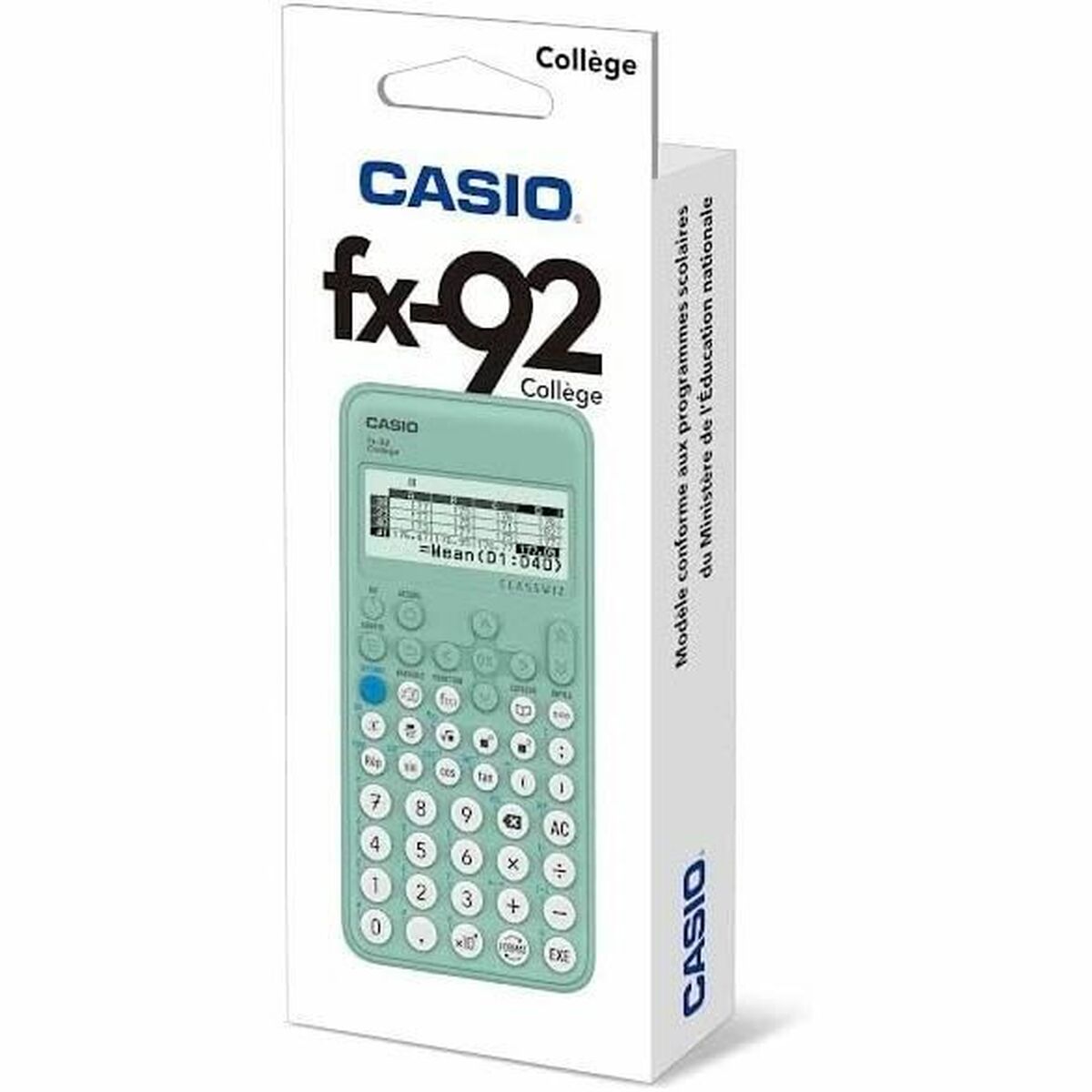 Calculadora Científica Casio College FX -92+ Verde