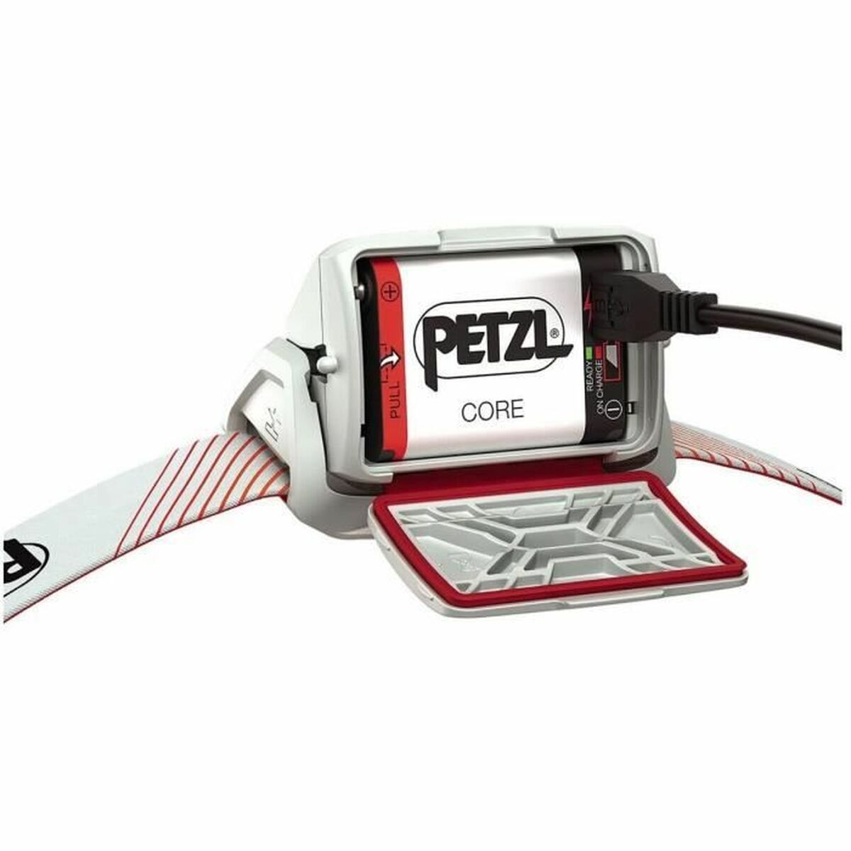 Linterna LED para la Cabeza Petzl E065AA03 Rojo (1 unidad)