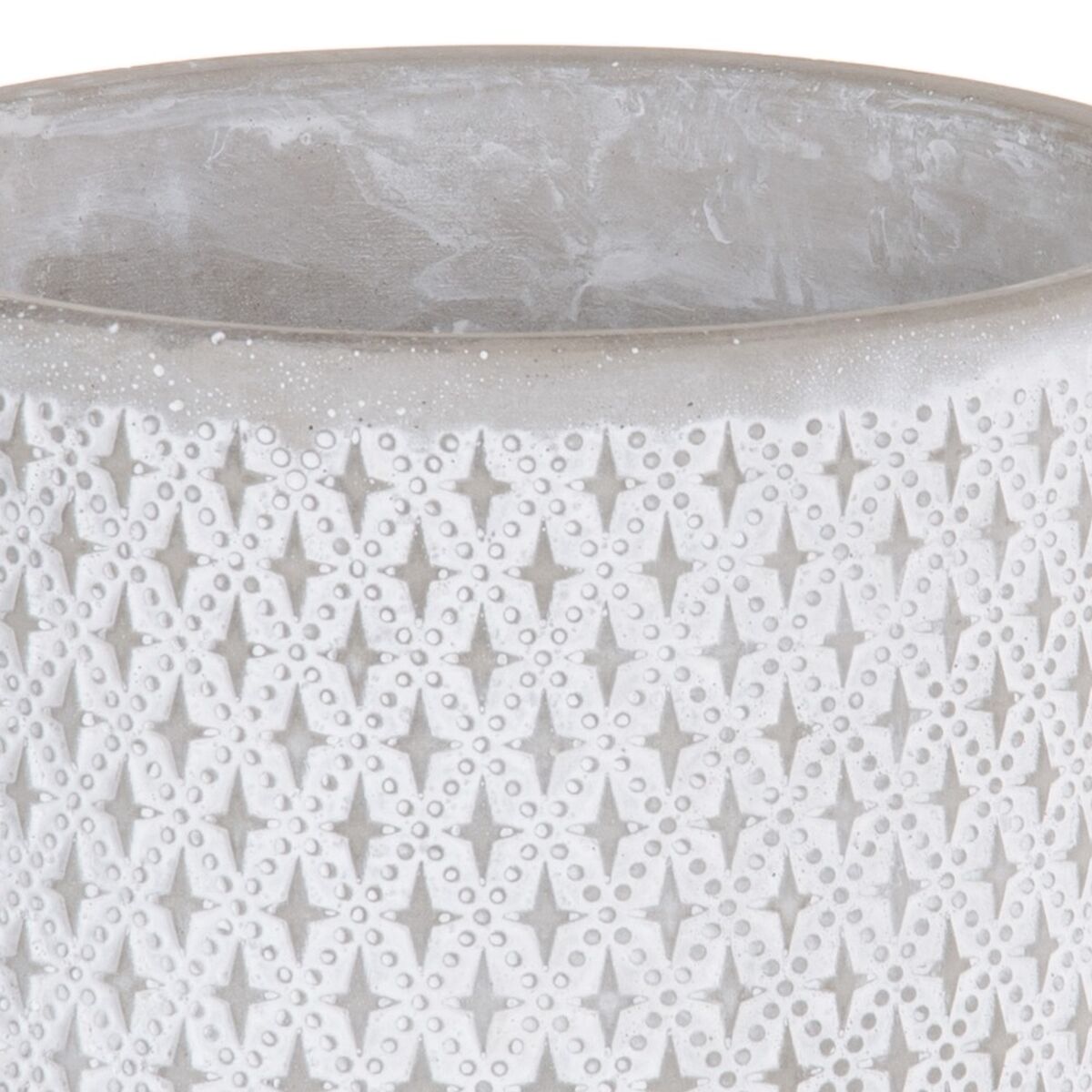 Macetero Gris Cemento 18 x 18 x 17 cm