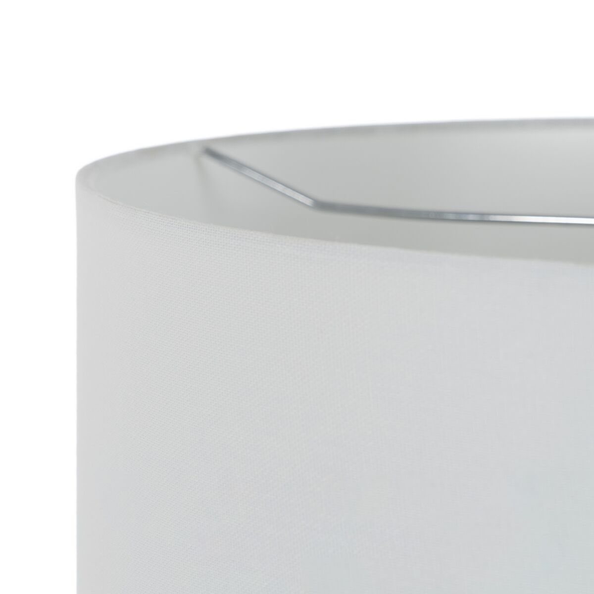 Lámpara de mesa Blanco Negro Metal Cerámica Cristal 60 W 220-240 V 45 x 45 x 73 cm