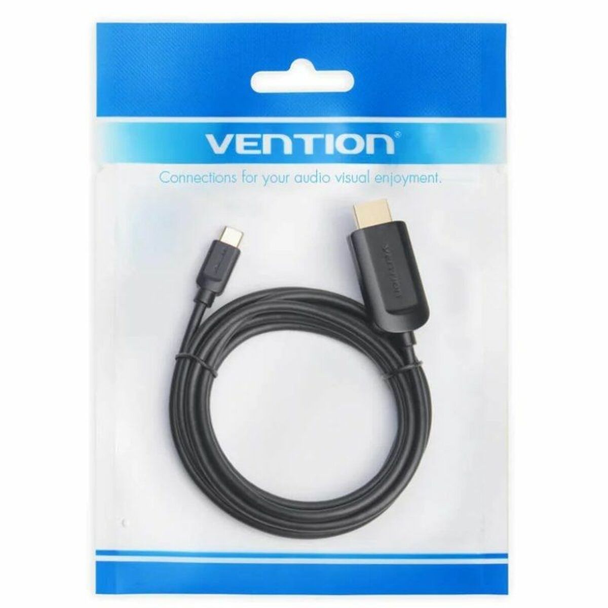 Cable HDMI Vention CGUBH 2 m Negro Dorado