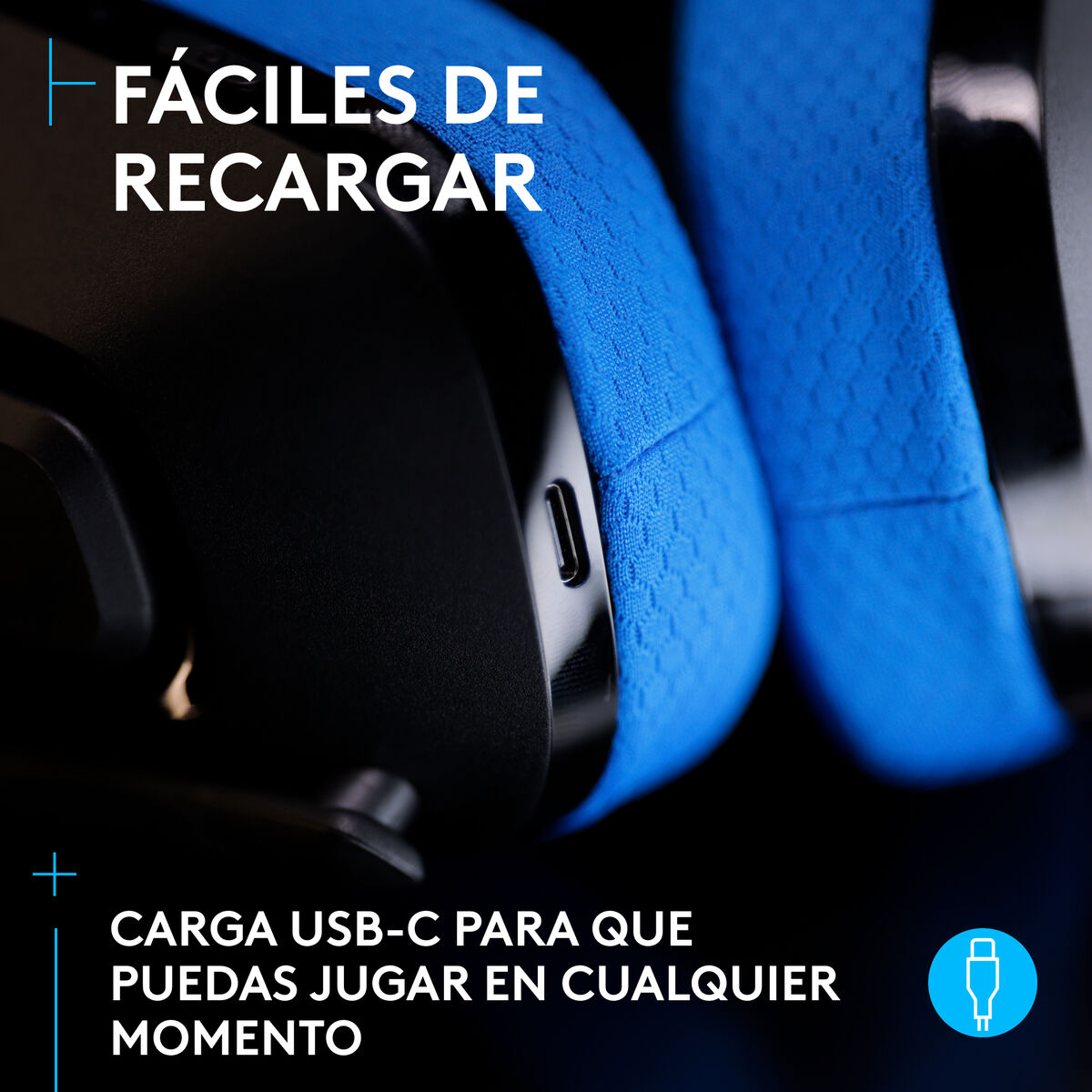 Auriculares Logitech 939-002219 Negro Negro/Azul