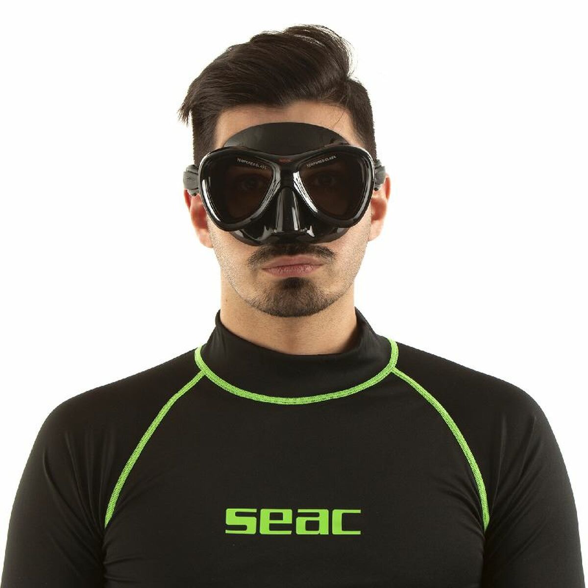 Gafas de Natación Seac 0750058003 Negro Talla única