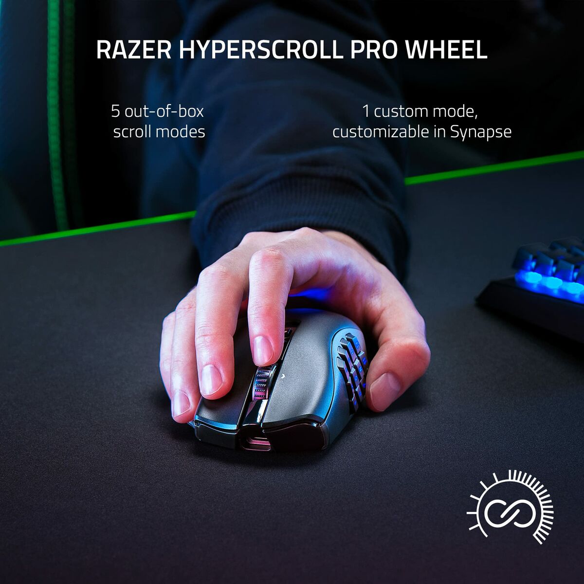 Ratón Gaming Razer RZ01-04400100-R3G1 Negro 30000 dpi