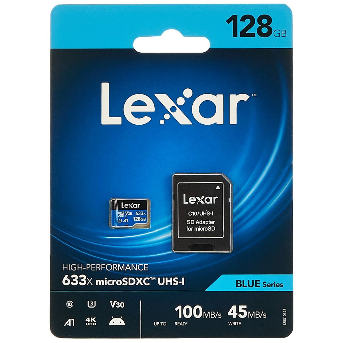 Memoria USB Lexar 633x Azul Negro 128 GB