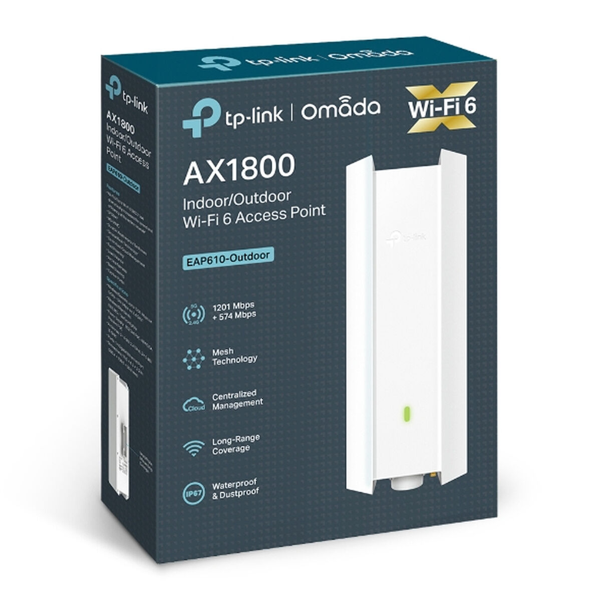 Punto de Acceso TP-Link EAP610-Outdoor Blanco