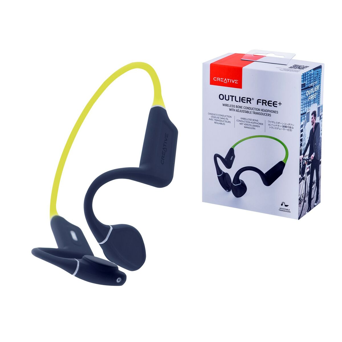 Auriculares Bluetooth Deportivos Creative Technology 51EF1080AA002 Verde