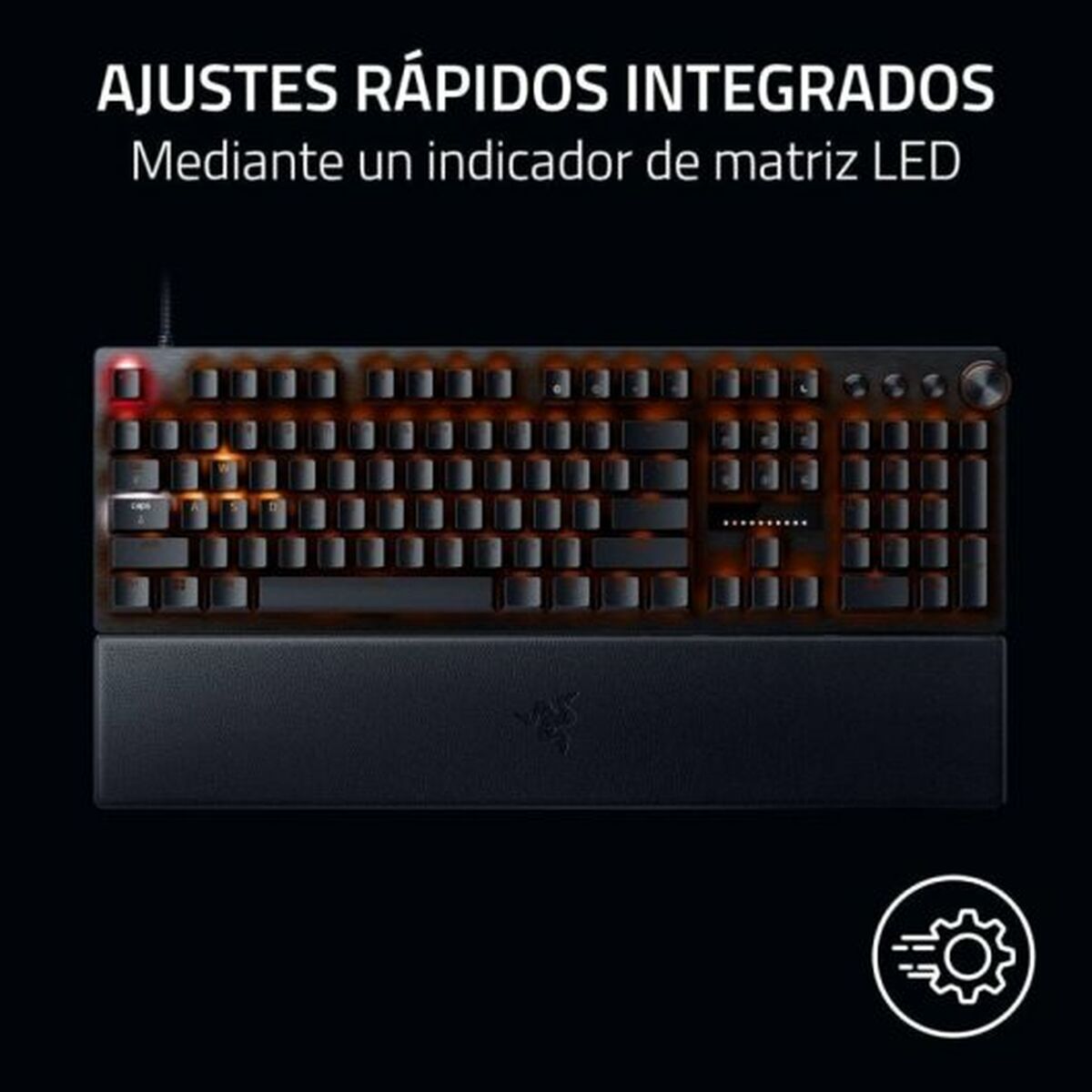 Teclado Gaming Razer RZ03-04970100-R3M1 Negro