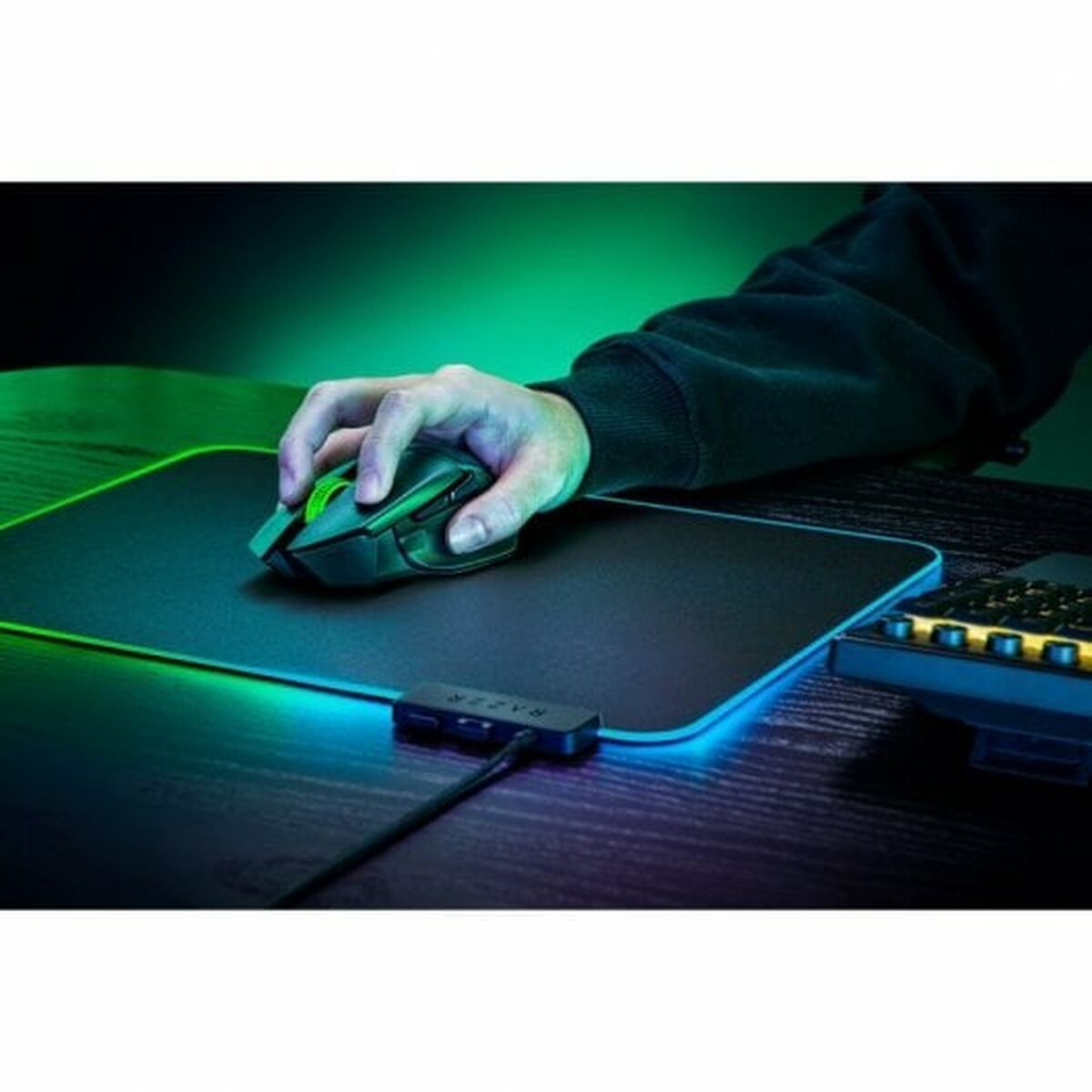 Ratón Gaming con LED Razer RZ01-04870100-R3G1 Negro 18000 dpi