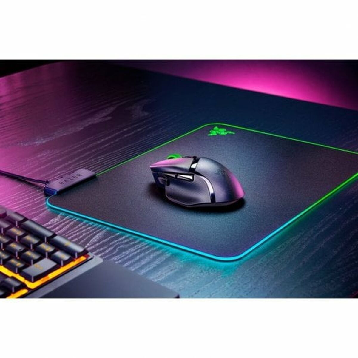 Ratón Gaming con LED Razer RZ01-04870100-R3G1 Negro 18000 dpi