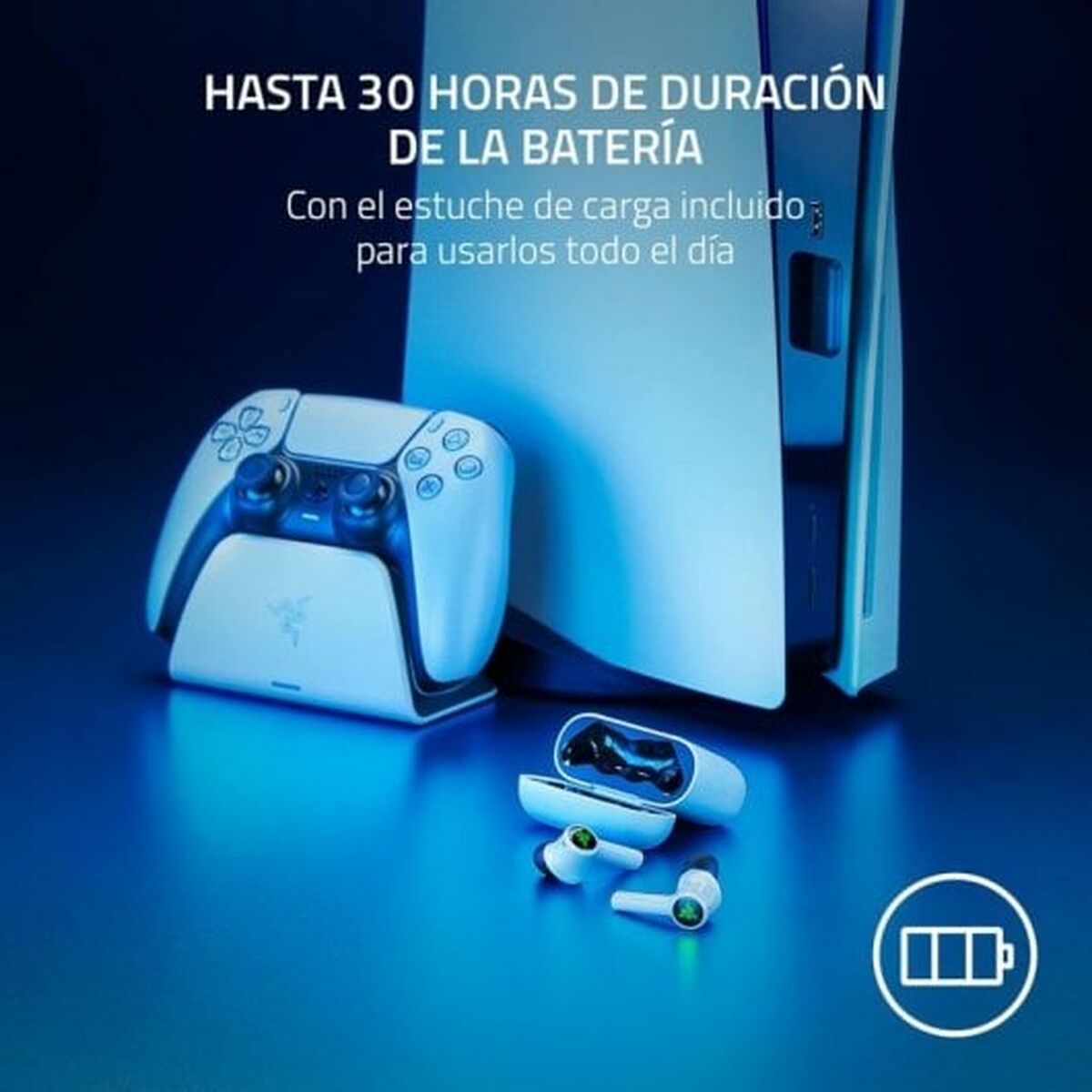 Auriculares Razer HAMMERHEAD HYPERSPEED Blanco