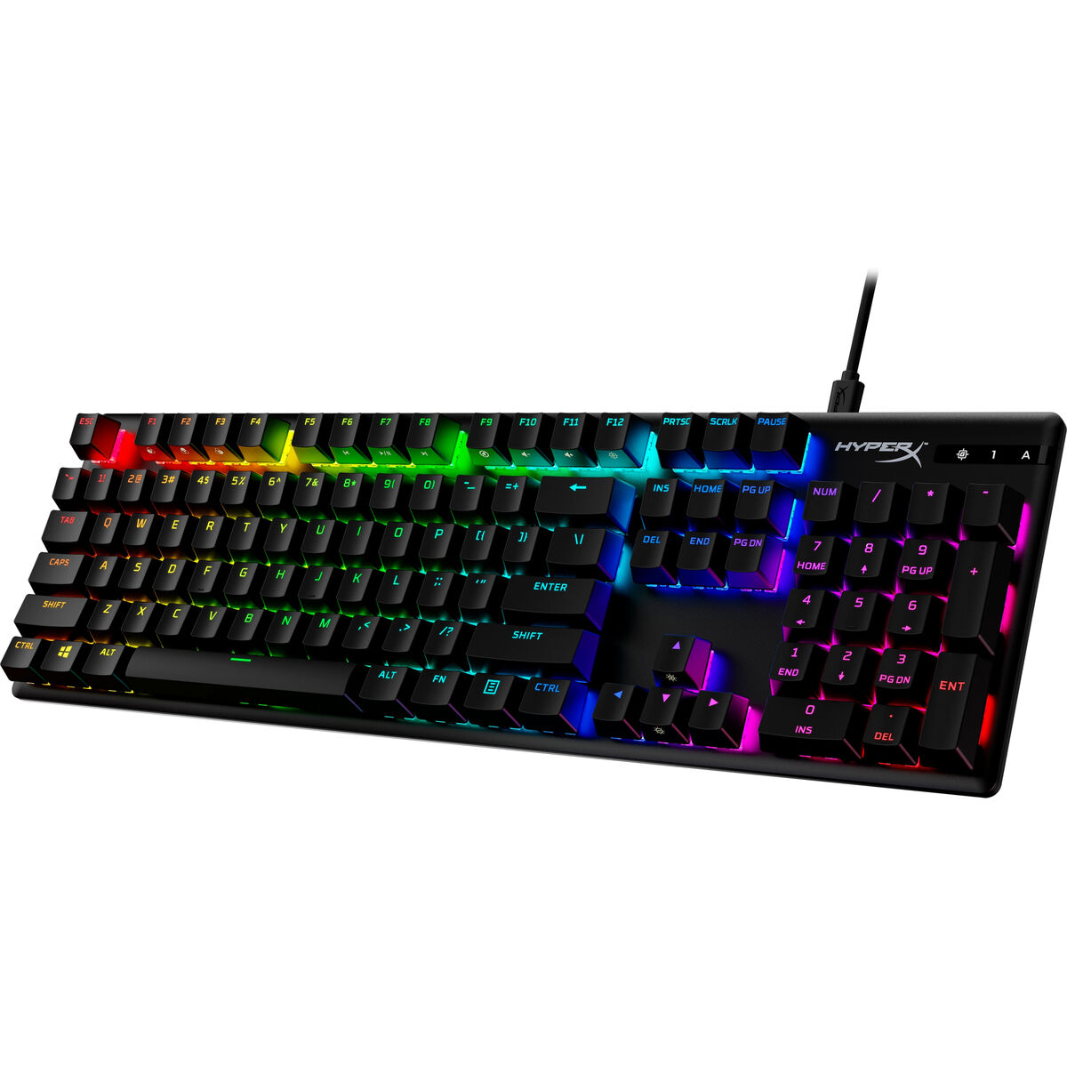 Teclado Gaming HyperX 639N3AA#ABE Negro
