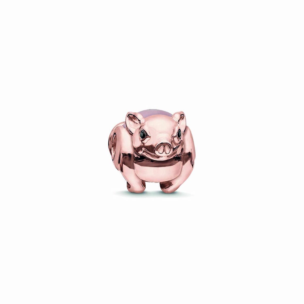 Abalorio Mujer Thomas Sabo K0197-417-9 Oro Rosa (1,3 cm)
