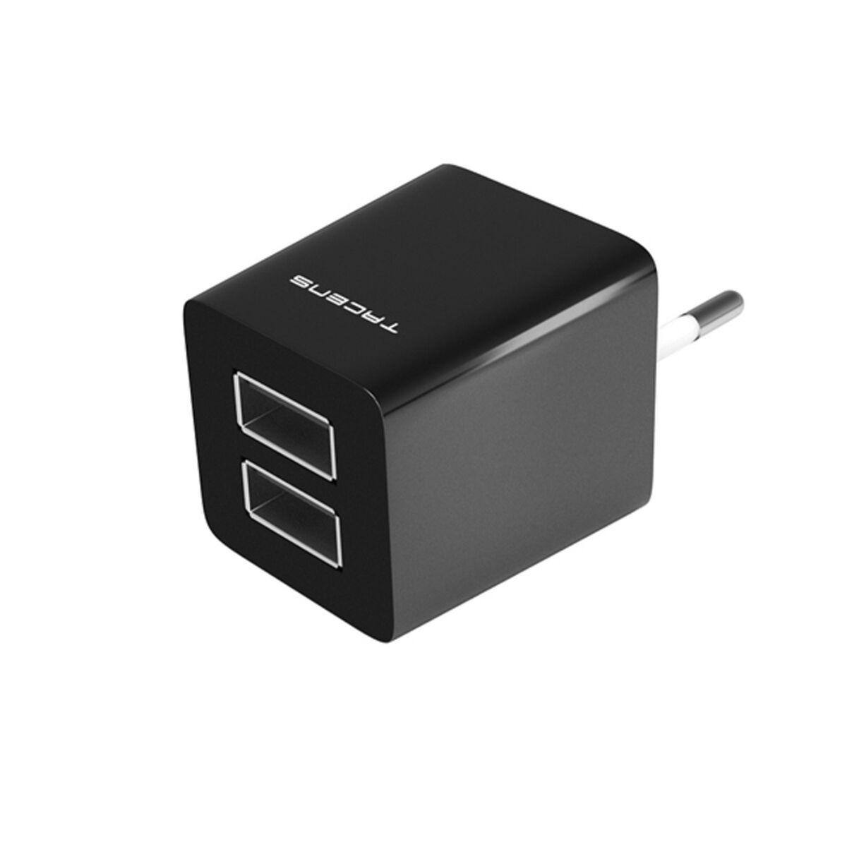 Cargador de Pared Tacens AUSB1 USB Anima Negro