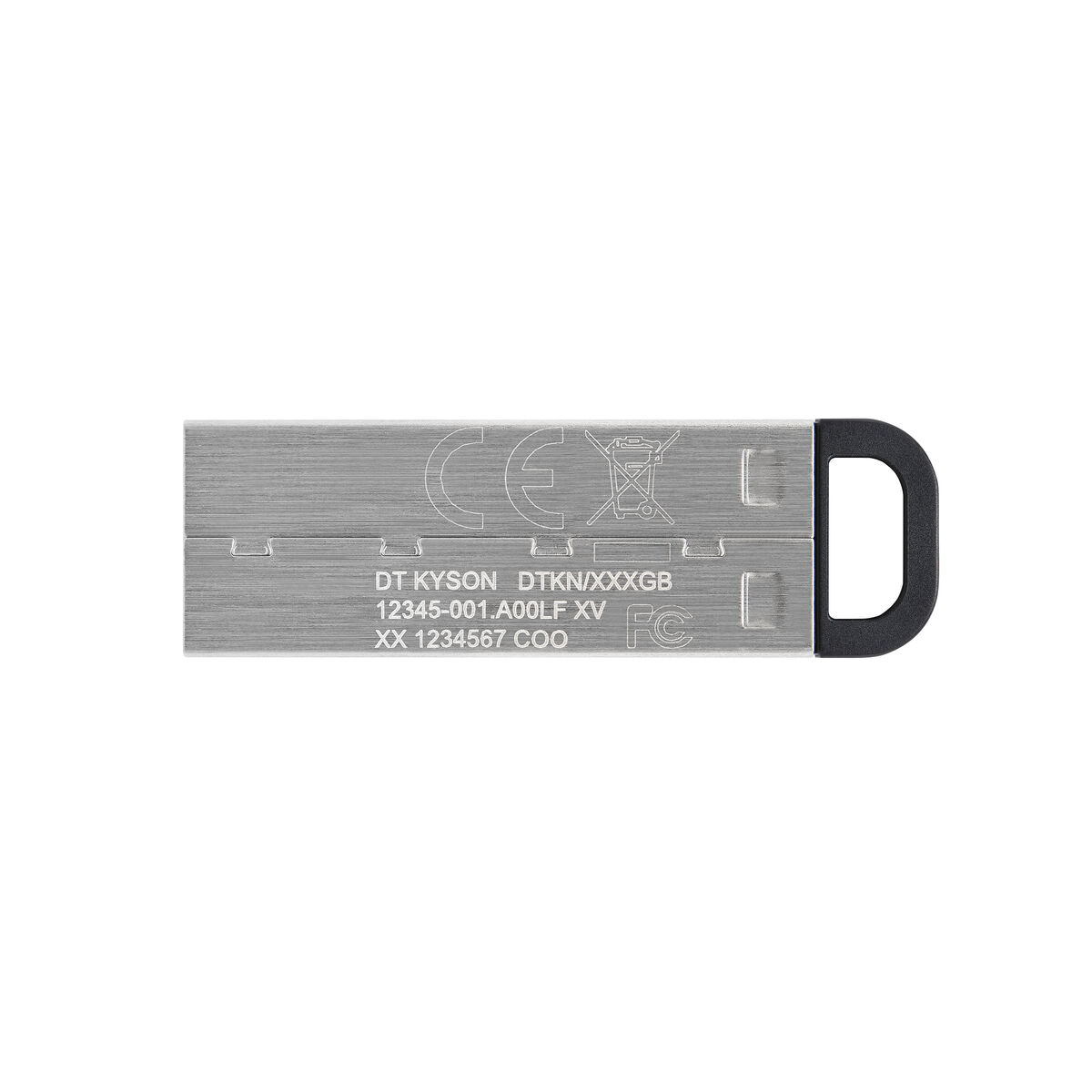 Memoria USB Kingston DTKN/512GB Plateado Acero 512 GB (1 unidad)