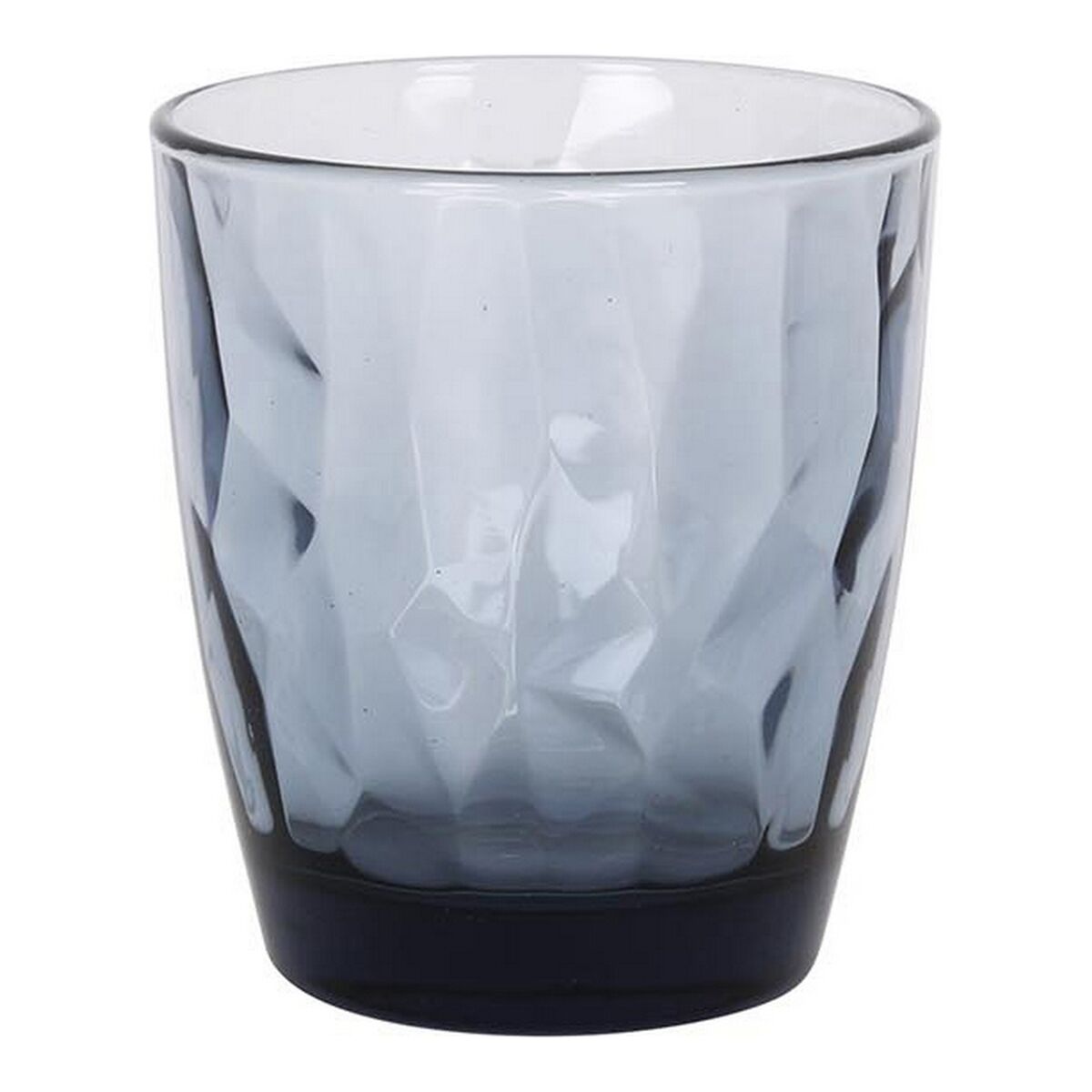 Vaso Bormioli Rocco Diamond Azul Vidrio Cristal (6 Unidades) (Pack 6 uds)