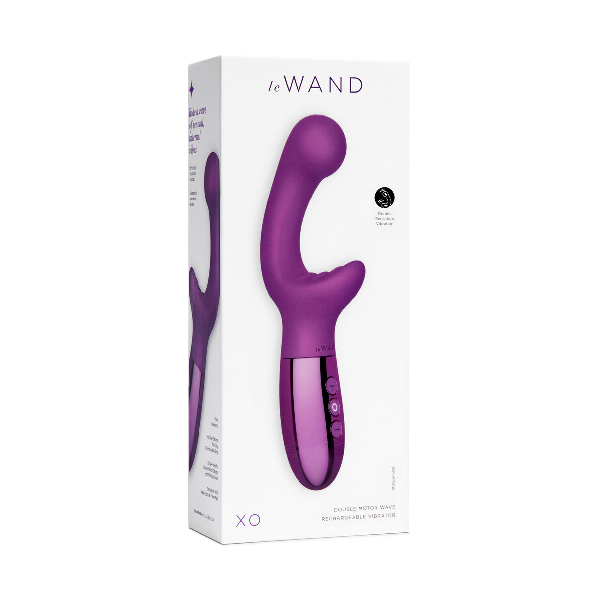 Vibrador Punto G Le Wand Xo Morado