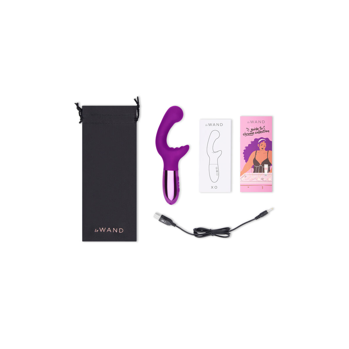 Vibrador Punto G Le Wand Xo Morado