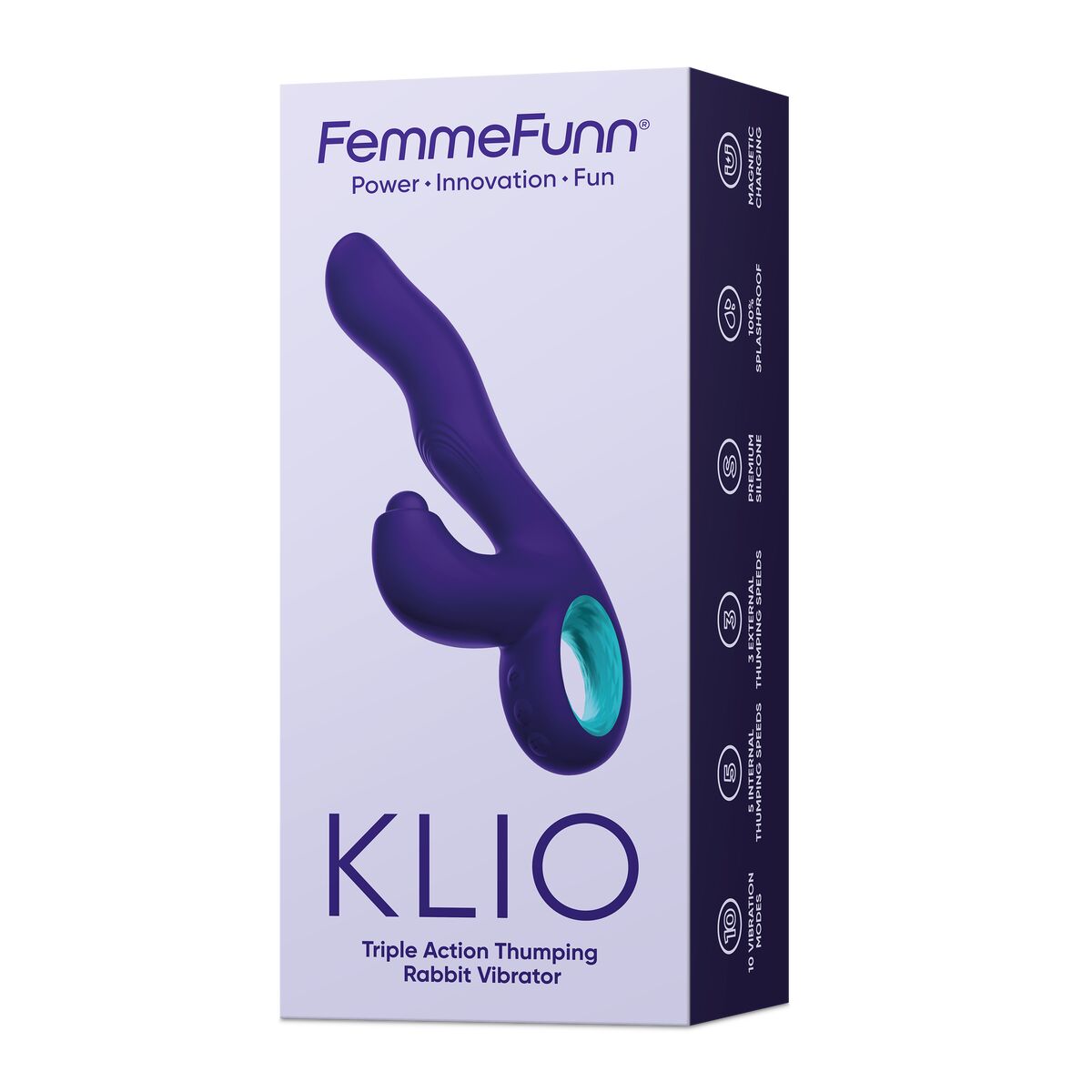 Vibrador Punto G FemmeFunn Klio Morado